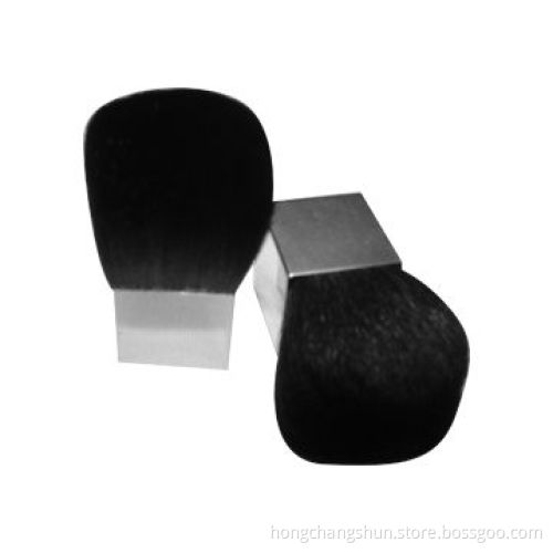 Kabuki Makeup Brush with Brown Goat Hair, OEM and ODM Orders are Welcome